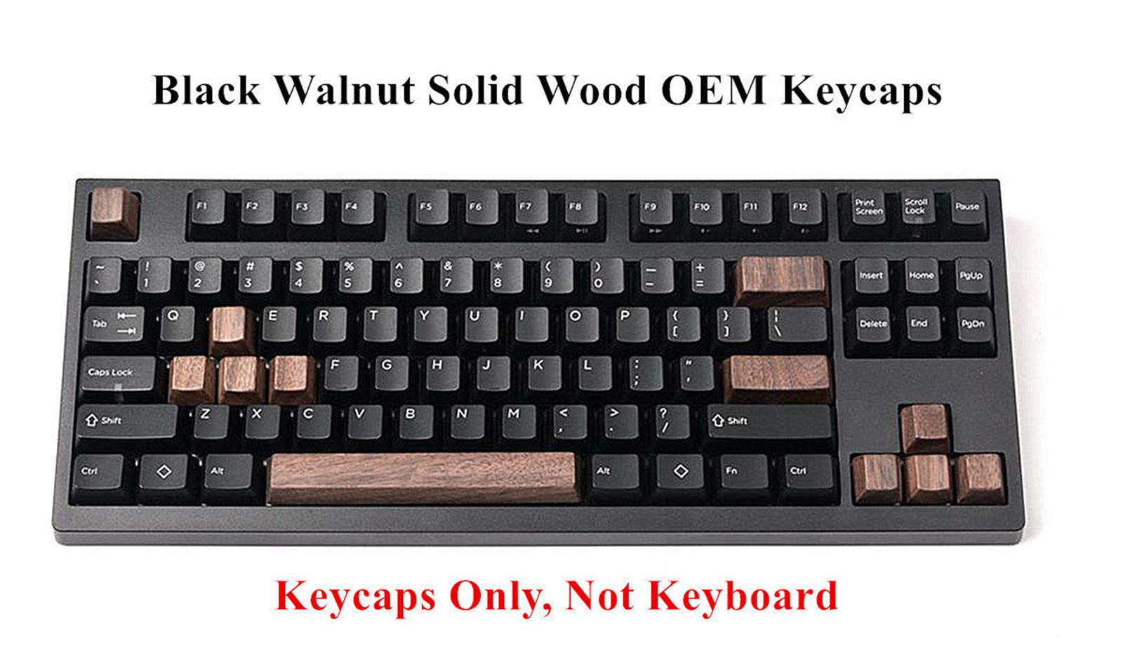 Amazon | ハンドメイドOEMブラックウォールナットソリッド木製キー